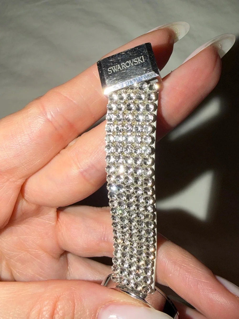 Swarovski Piazza Mini Crystal Mesh Watch